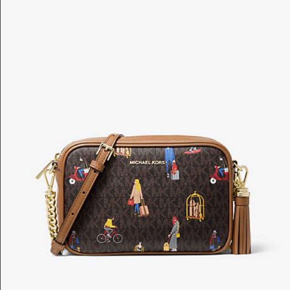 Michael Kors Jet Set Girls Crossbody Belt …
